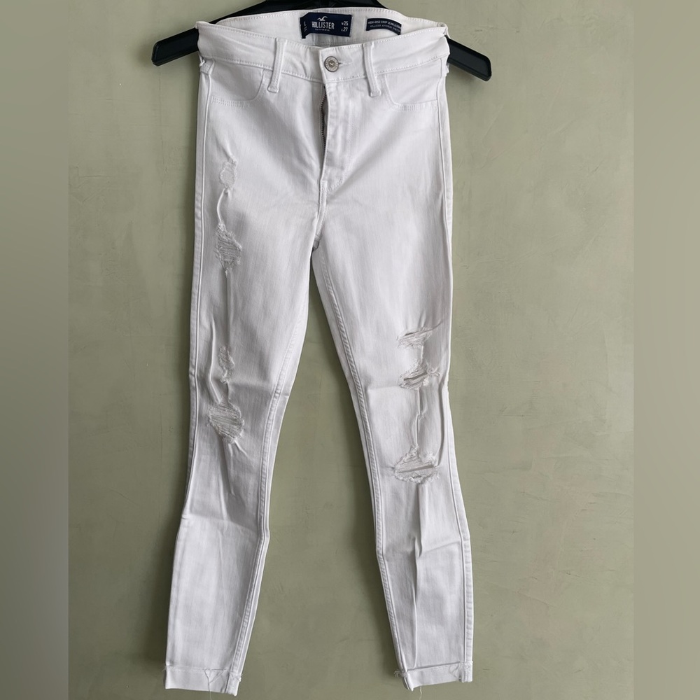 White Ripped Jeans